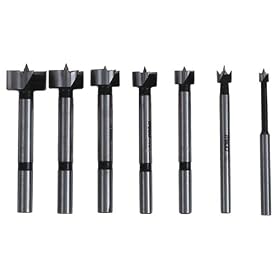 Freud FB-107B 7 Bit 1 4-Inch to 1-3 8-Inch Forstner Bit Assortment by Freud
