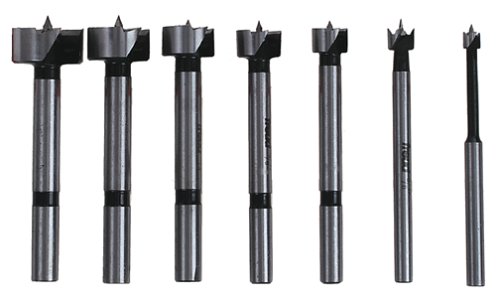 Freud FB 107B 7 Bit 1 4 Inch to 1 3 8 Inch Forstner Drill Bit Assortment