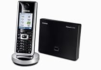 Siemens Gigaset SL 560, schnurloses DECT Telefon mit integrierter Bluetooth-Funktionalit&auml;t, lackschwarz