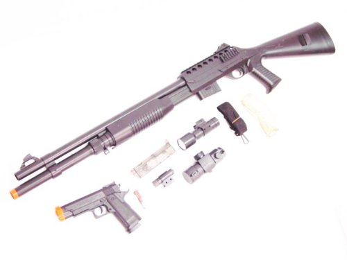 108: FULL SIZE PUMP SHOTGUN AIRSOFT REPLICA MODEL 