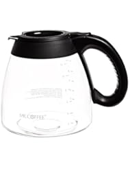 Kitchen: Mr. Coffee ISD13 12-Cup Replacement Decanter for FT and IS Series, Black - Mr. Coffee