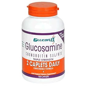 Windmill Health Products Glucoflex Glucosamine and Chondroitin Caplets, 120-Count Bottle