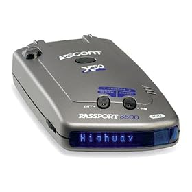 Passport 8500 X50 Radar Detector - Blue Display