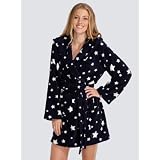 La Senza Star Hooded Supersoft Bathrobe - Medium