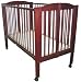 Dream On Me Folding Full Size Crib - Cherry