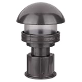 Thomas & Betts K821BR Red Dot 7.5-Inch Sitelight Dome Path Light With 13-by-2-Inch Schedule 40 PVC Mounting Tube, Bronze Finish