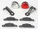 Reelight SL100 Flashing Compact Generator Bicycle Headlight and Tail Light Set