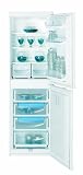 Indesit CAA 55 K&uuml;hl-Gefrierkombination / 175 cm / A+ / 150 Liter K&uuml;hlteil / 85 Liter Gefrierteil / Glasablagen / ICE&sup3; / wei&szlig;