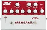 BBE Acoustimax Acoustic Instrument Preamp Pedal with Full Featured Sonic Maximizer