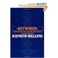Keywords: A Vocabulary of Culture and Society