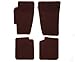 Premier Custom Fit 4-piece Set Carpet Floor Mats for Mazda RX-8 (Premium Nylon, Wine)