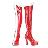 Women's Electra-2090, 5 Over-Knee Wonder Woman Platform Boot