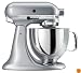 KitchenAid KSM150PSMC Artisan Series 5-Quart Mixer, Metallic Chrome