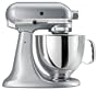 KitchenAid KSM150PSMC Artisan 5-Quart Stand Mixer, Metallic Chrome