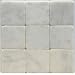 Bianco Carrara White 4 X 4 Tumbled Marble Tile