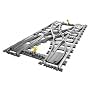 LEGO City Train Rail Crossing (7996)