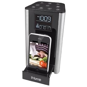 iHome - iP39 - Radio R�veil de cuisine pour iPod/iPhone - Argent