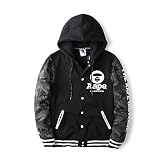 AAPE BY A BATHING APE エーエイプ バイ ア ベイシング エイプ 　スタジャン　ジャケット [並行輸入品] (L)