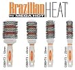 Brazilian Heat Thermal Ceramic & Ionic Brushes Set