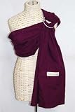 Maya Wrap Lightly Padded Sling (Medium, Plum)