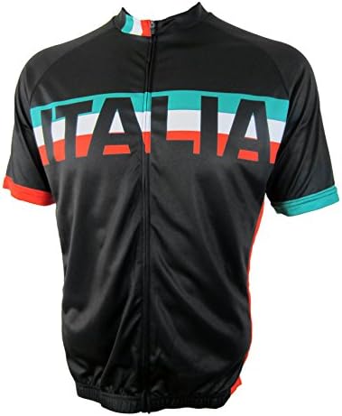 Italia - Men's Short Sleeve Bicycle Jersey (Large)