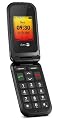 Doro PhoneEasy 409gsm Handy ohne Branding, Display 5,4 cm (2,1 Zoll) schwarz