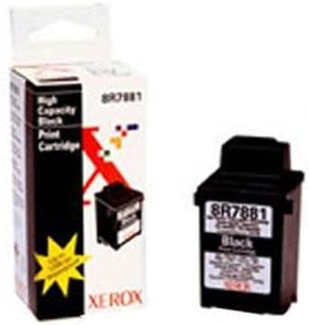 Xerox DocuPrint® C20, NC20, XJ8C, XJ9C, WorkCentre® WC365c, WC365cx,WC470cx, WC480cx, WC490cx, XK35c, XK40c, XK50cx High Capacity Black Ink Cartridge1,075 Yield, Part Number 8R7881