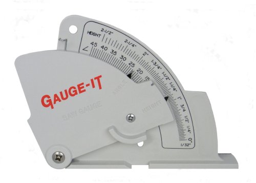 E.F. Boerder 13086 Gauge-It Left Tilt Saws