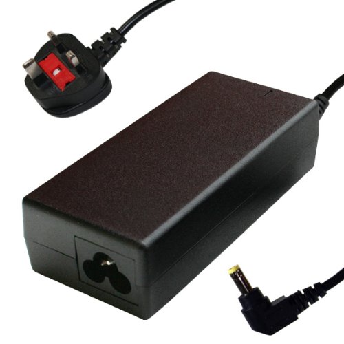 Laptop Ac Adapter Charger For Packard Bell Easy Note Tm83-rb-021 Compatible Replacement Notebook Adapter Adaptor Power Supply - Darktop (tm) Branded (uk Powercord And 12 Month Warranty) Picture