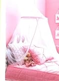 Circo Canopy White Tulle with Pink
