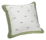 Nautica Port Elizabeth 16-by-16-Inch Decorative Pillow, Green