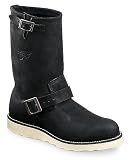 Men's Red Wing ENGINEER 11" Work Boots BLACK 6 D