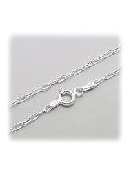 Nickel Free Italian Sterling Silver Anchor Chain Necklace 2 mm - High Polish - 20 inches