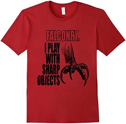 Falconry. I Play With Sharp Object - Male XL - Cranberry