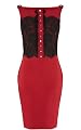 Cotton and Lace Pencil Dress