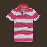 ホリスター Hollister 【直接買付け】並行輸入品 メンズ 半袖　ポロシャツ Daley Ranch 　ピンク