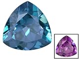 Jewelry : MIN 3.00CT 10X10MM TRILLION RUSSIAN LAB CREATED ALEXANDRITE