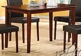 Contemporary Wood Cherry Finish Dining Table by Acme Furniture