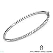 NOVARESE AND SANNAZZARO! Made in Italy Vibrant Bracelet With 0.67ctw Super Clean G/VS Diamonds Made of 18K Gold