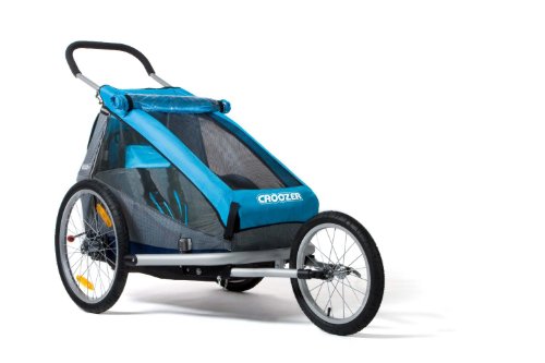 Croozer Designs Kid for 1 (Blue, Grey, Black)