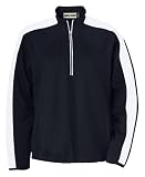 Ladies' Half Zip Double Knit Top
