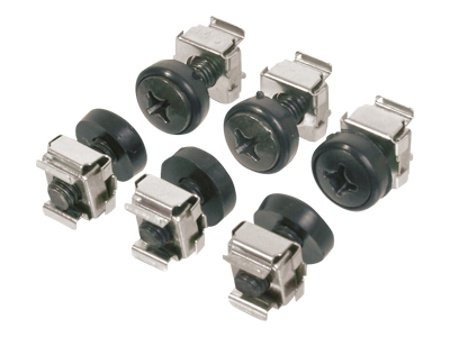 DIGITUS Befestigungssatz für 483mm (19 ) Komponenten, 50 Stück M6