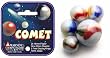 Mega Marbles - COMET MARBLES NET (1 Shooter Marble & 24 Player Marbles)