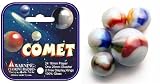 Mega Marbles - COMET MARBLES NET (1 Shooter Marble, 24 Player Marbles & 2 Display Rings)