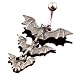 Gothic Vampire Bats belly ring