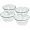 image Pyrex Bakeware 6-Ounce Clear Custard Cups, Set of 4