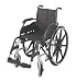 Cosco Ability Care Lightweight Wheel Chair, 18 Inch, Black
