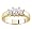 18k Yellow Gold Three-Stone Princess-Cut Diamond Ring (G/VS2, 1 ct. tw.)