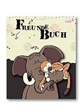Nici 33073 - Freundebuch Elefant und Affe Deutsch Din A5