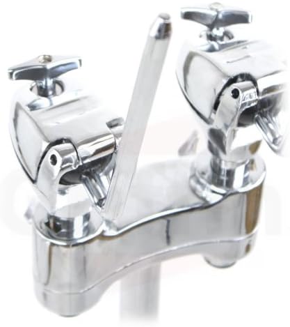 Double Tom Tom Stand Heavy-Duty Drum Hardware Ball n Socket and Mount Griffin